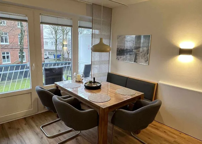 公寓 Appartement-haus Regina Nordlicht 博尔库姆